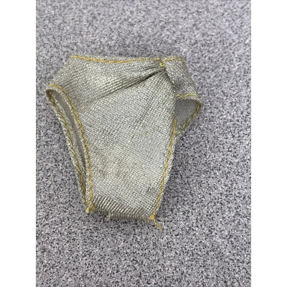 Mattel Barbie 1991 Sun Sensation Gold Bikini Bottoms ONLY~#1390 SwimSuit